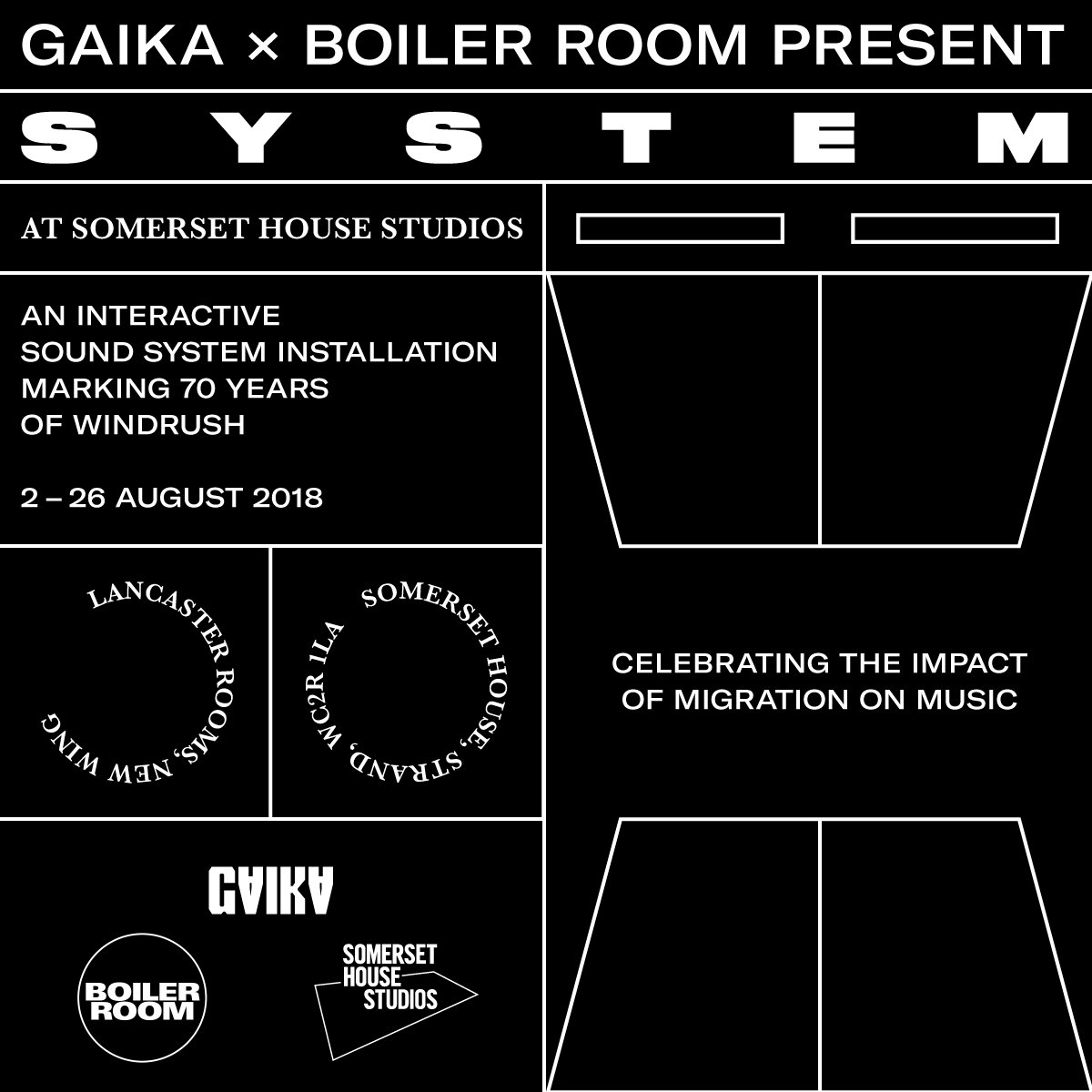 Flyer for event SYSTEM INSTALLATION.