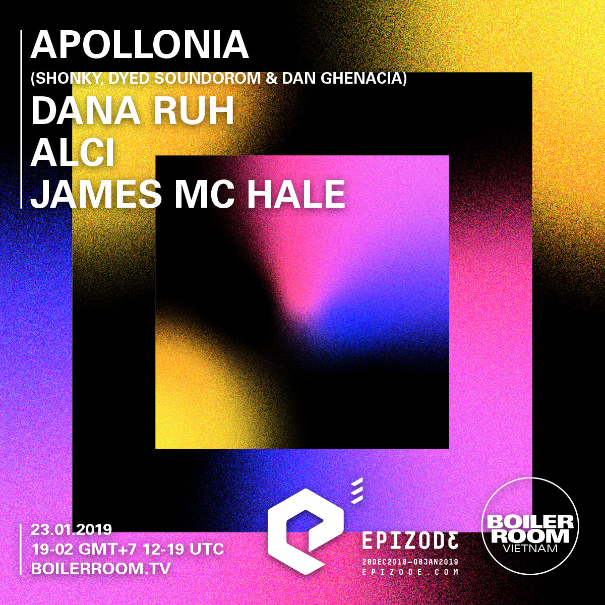 Flyer for event Epizode Festival.