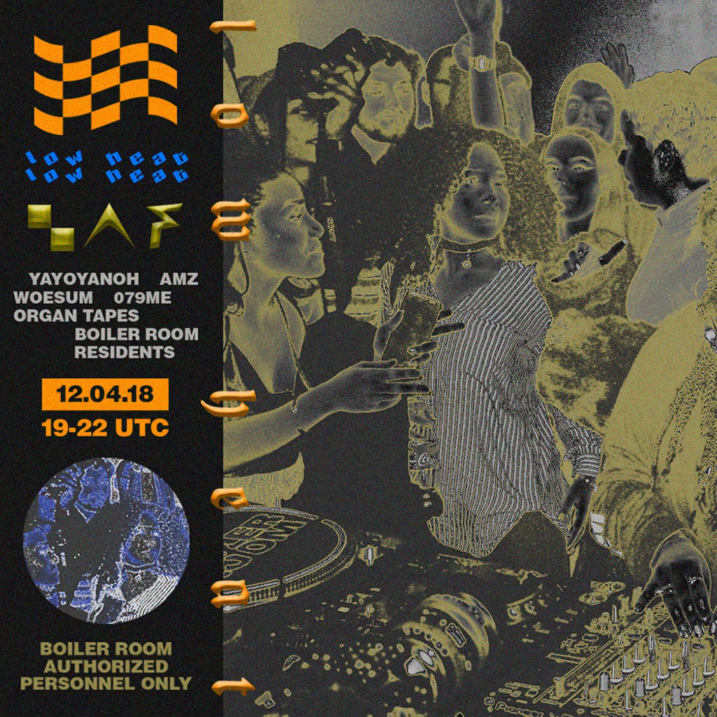 Flyer for event Low Heat 006.
