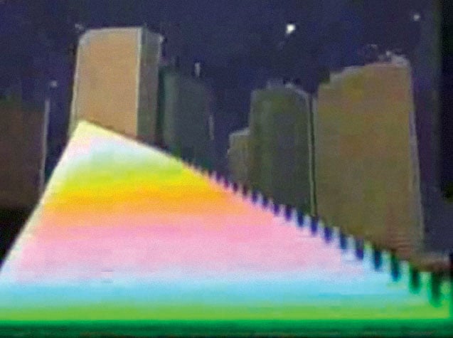 Photo of set Oneohtrix Point Never: 'Nobody Here'.