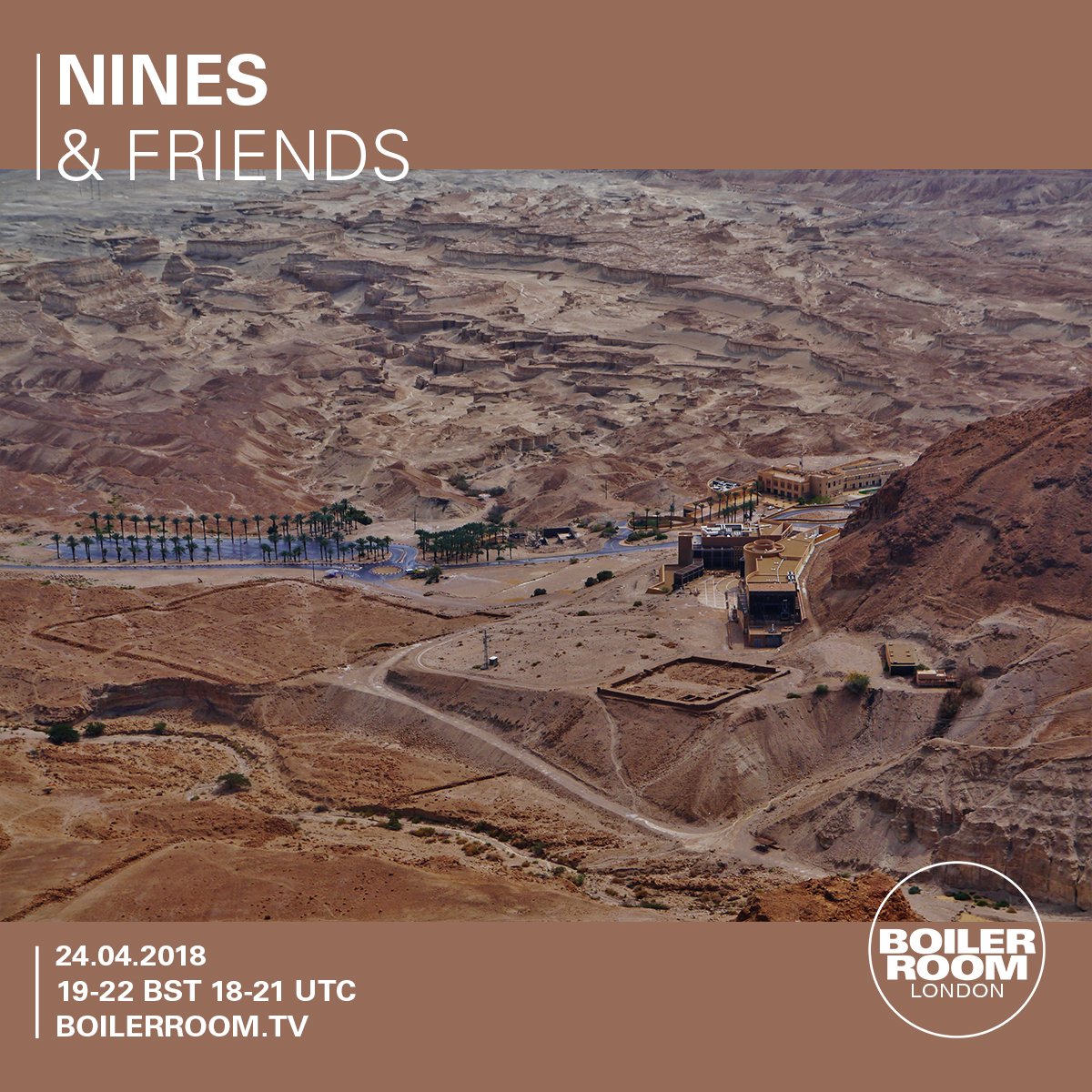 Flyer for event Nines & Friends.