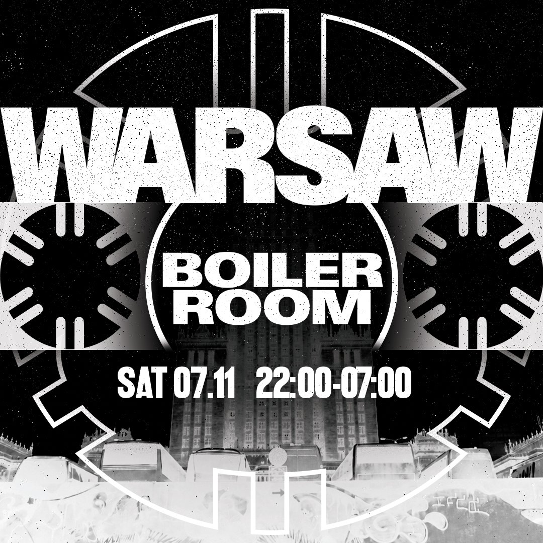 Flyer for event Warsaw.