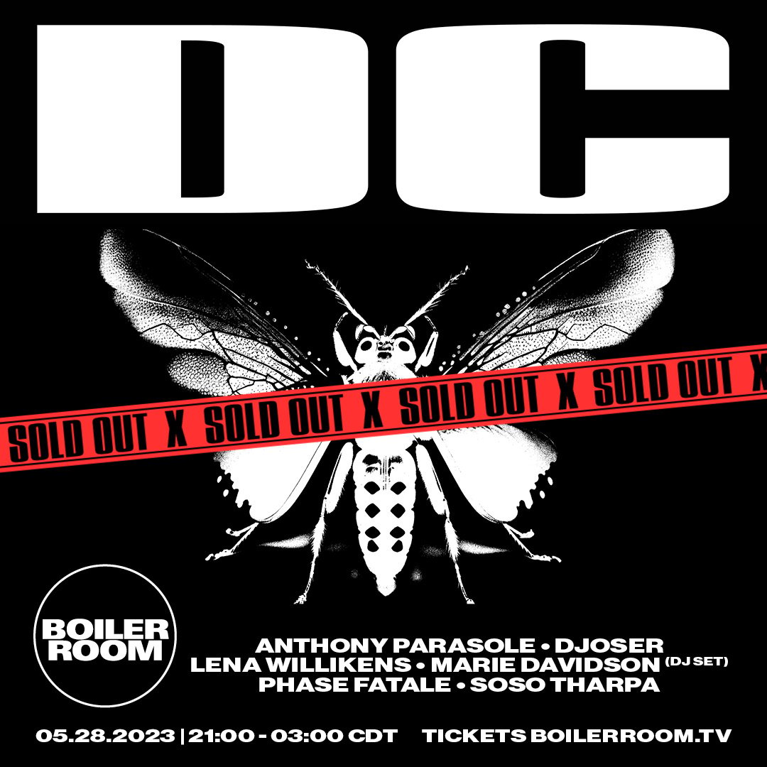 Flyer for event DC.