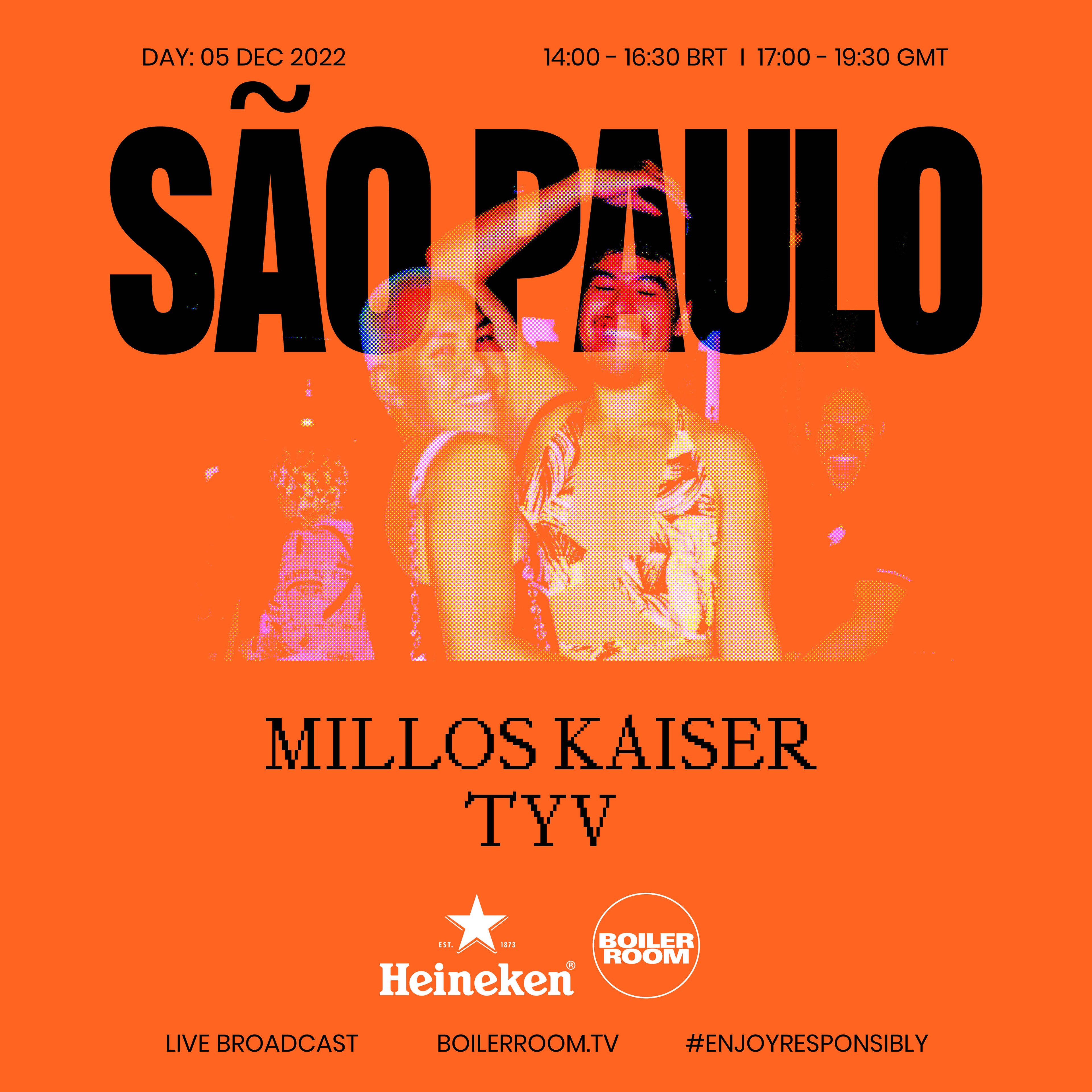 Flyer for event Heineken: São Paulo.