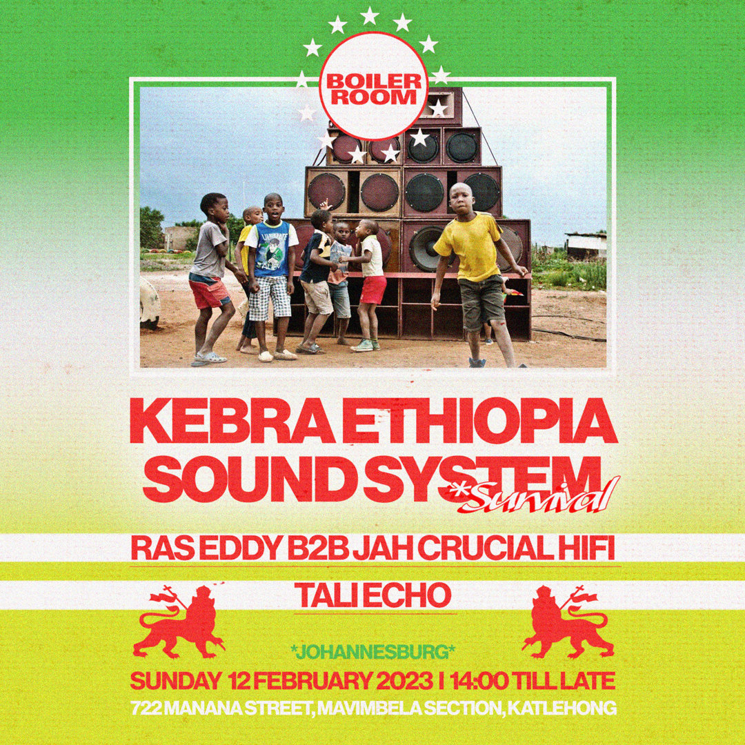 Flyer for event Johannesburg: Kebra Ethiopia Sound System.