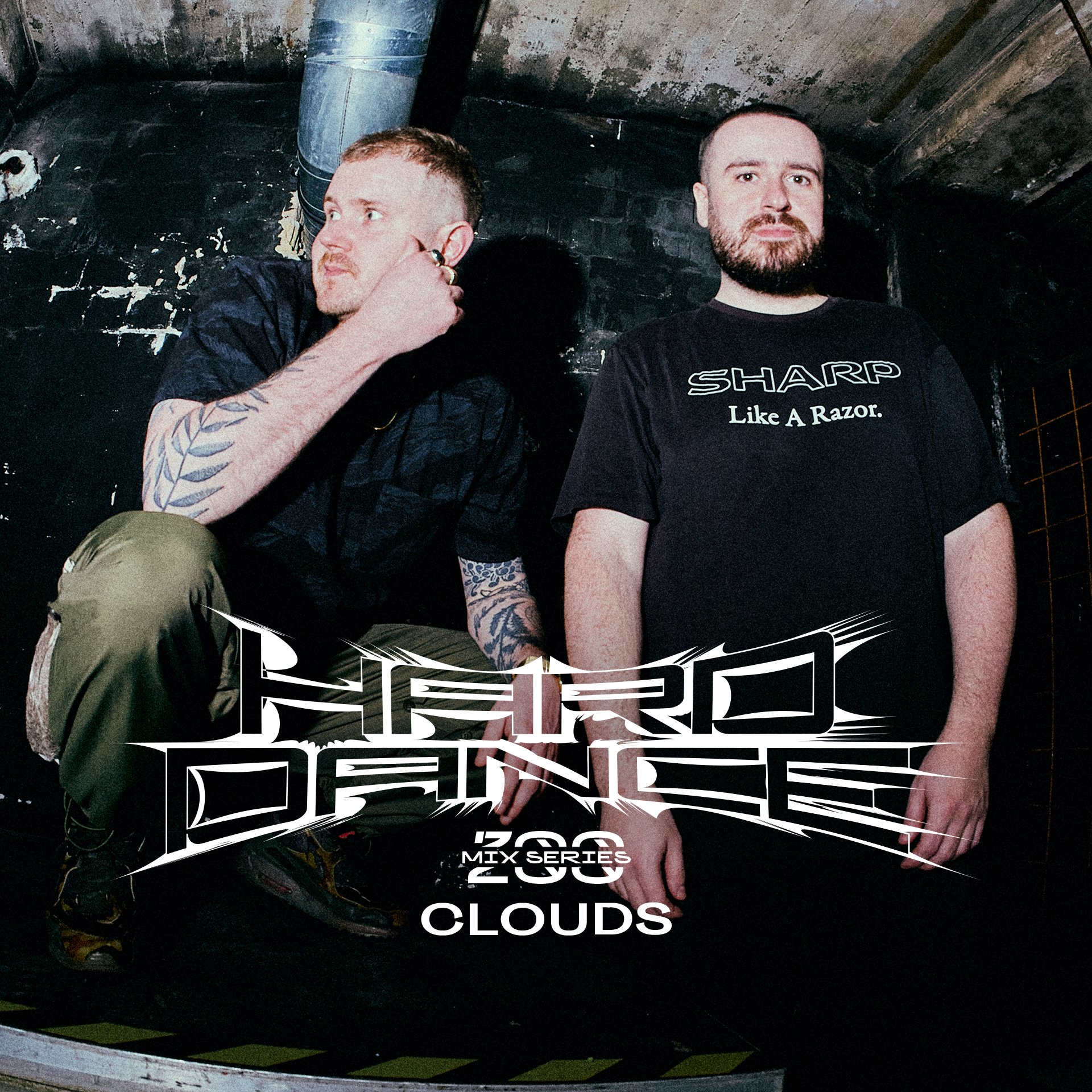 Flyer for event Hard Dance 200: Clouds.