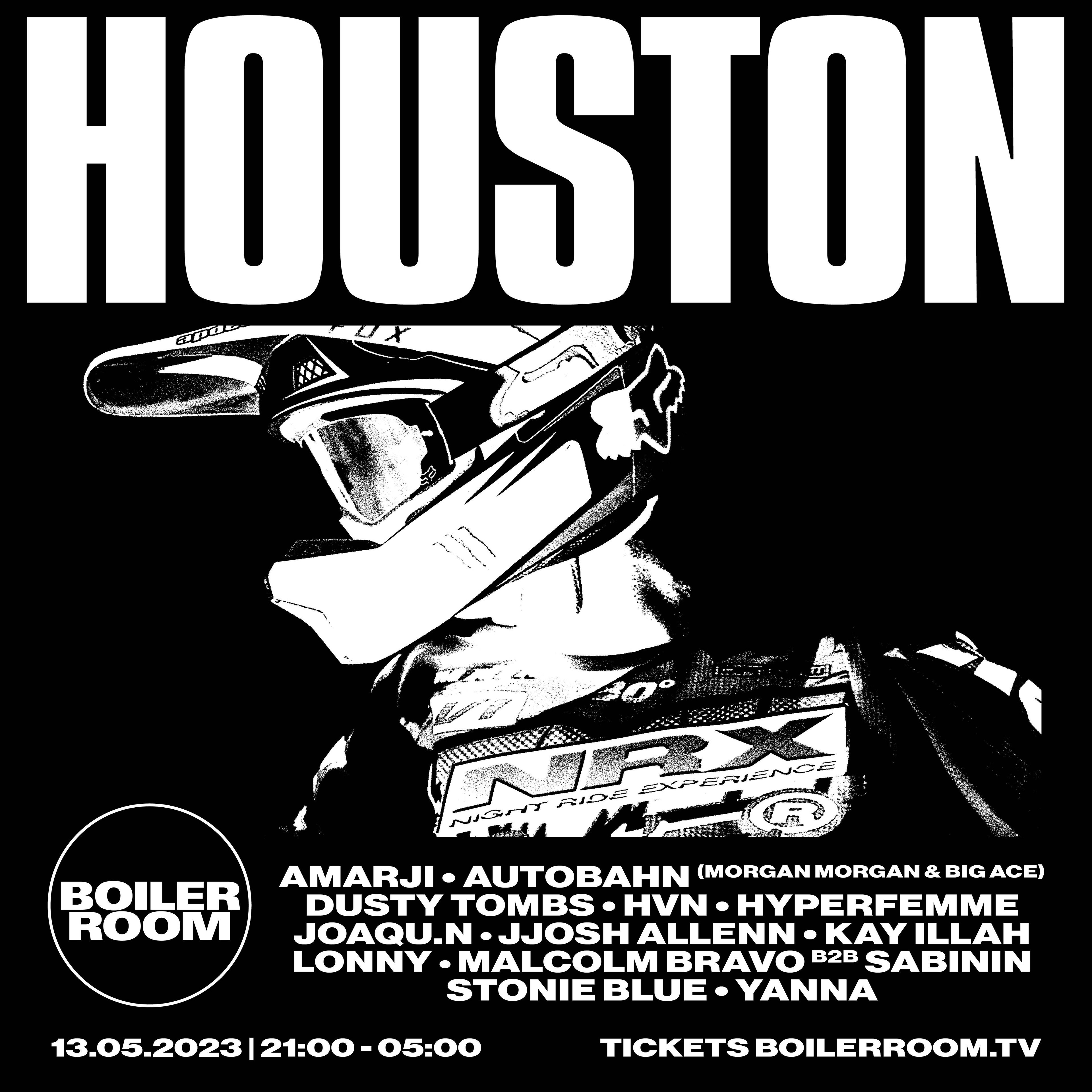 Flyer for event Houston.
