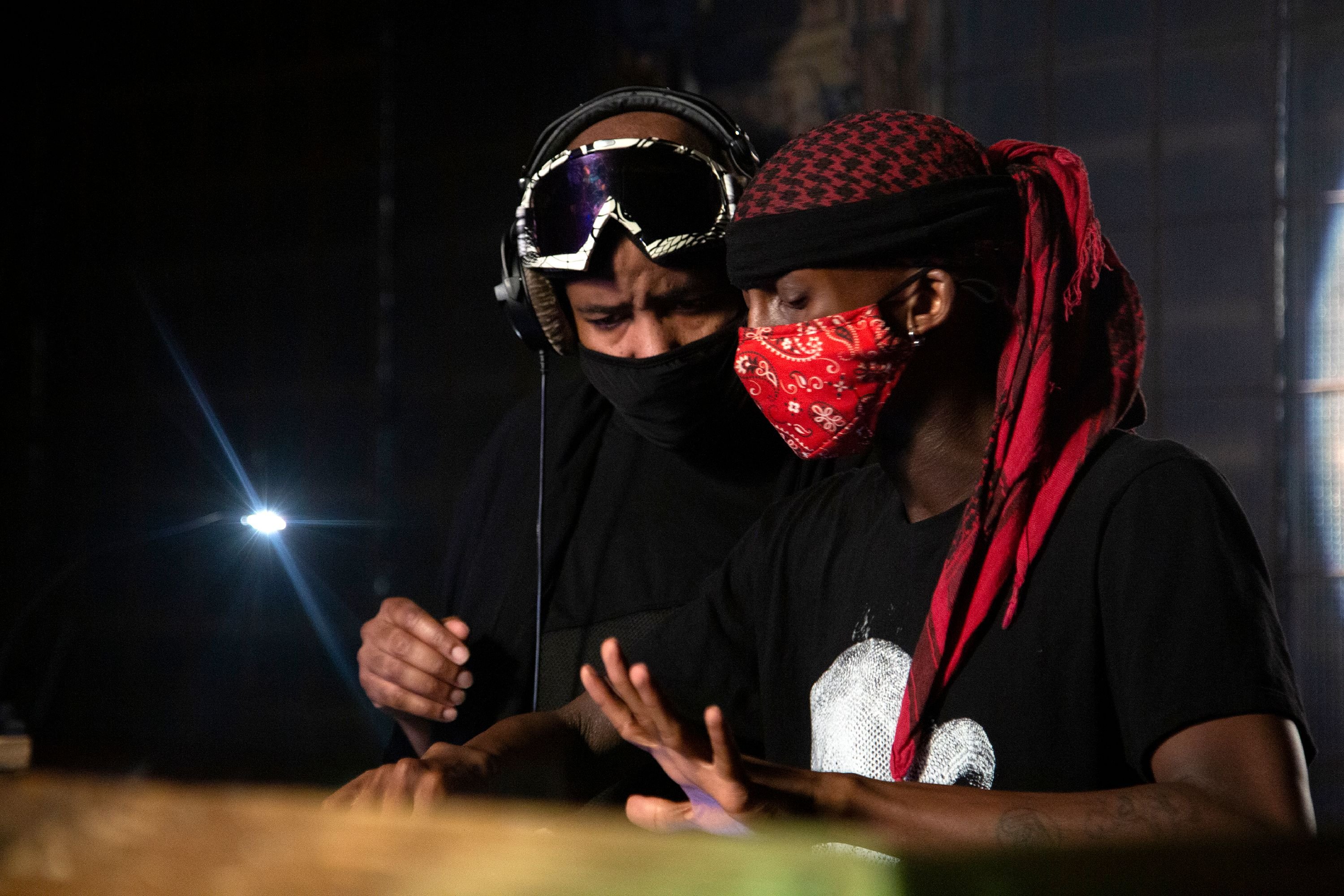 Photo of set Kaos B2B Sky LaBeija.