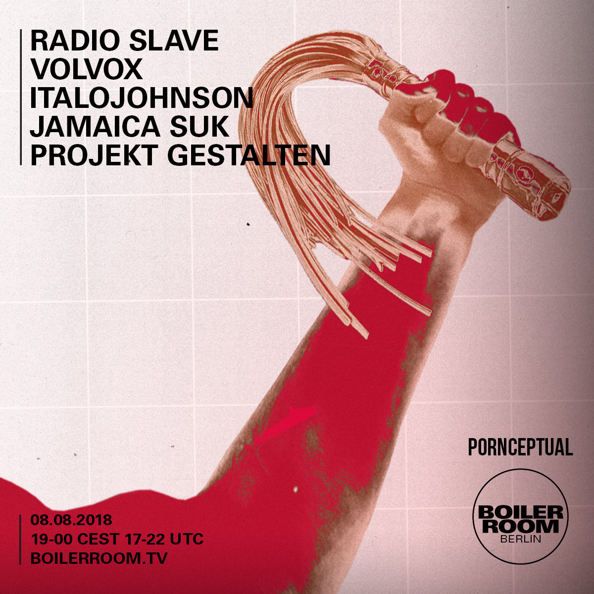 Flyer for event Pornceptual.