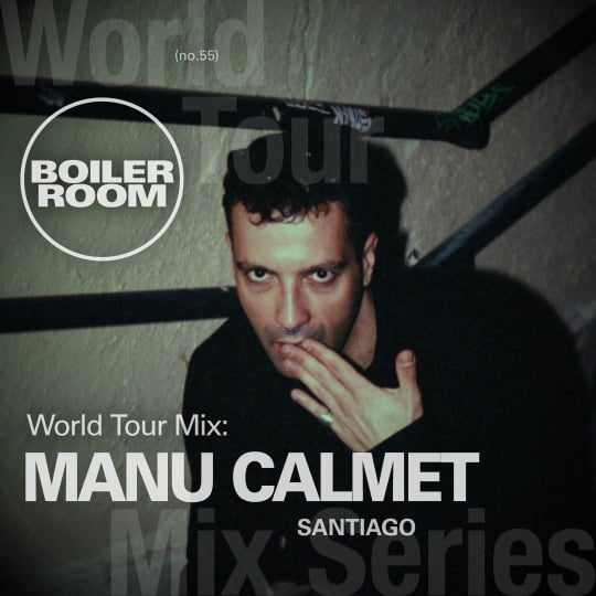 Flyer for event Manu Calmet.