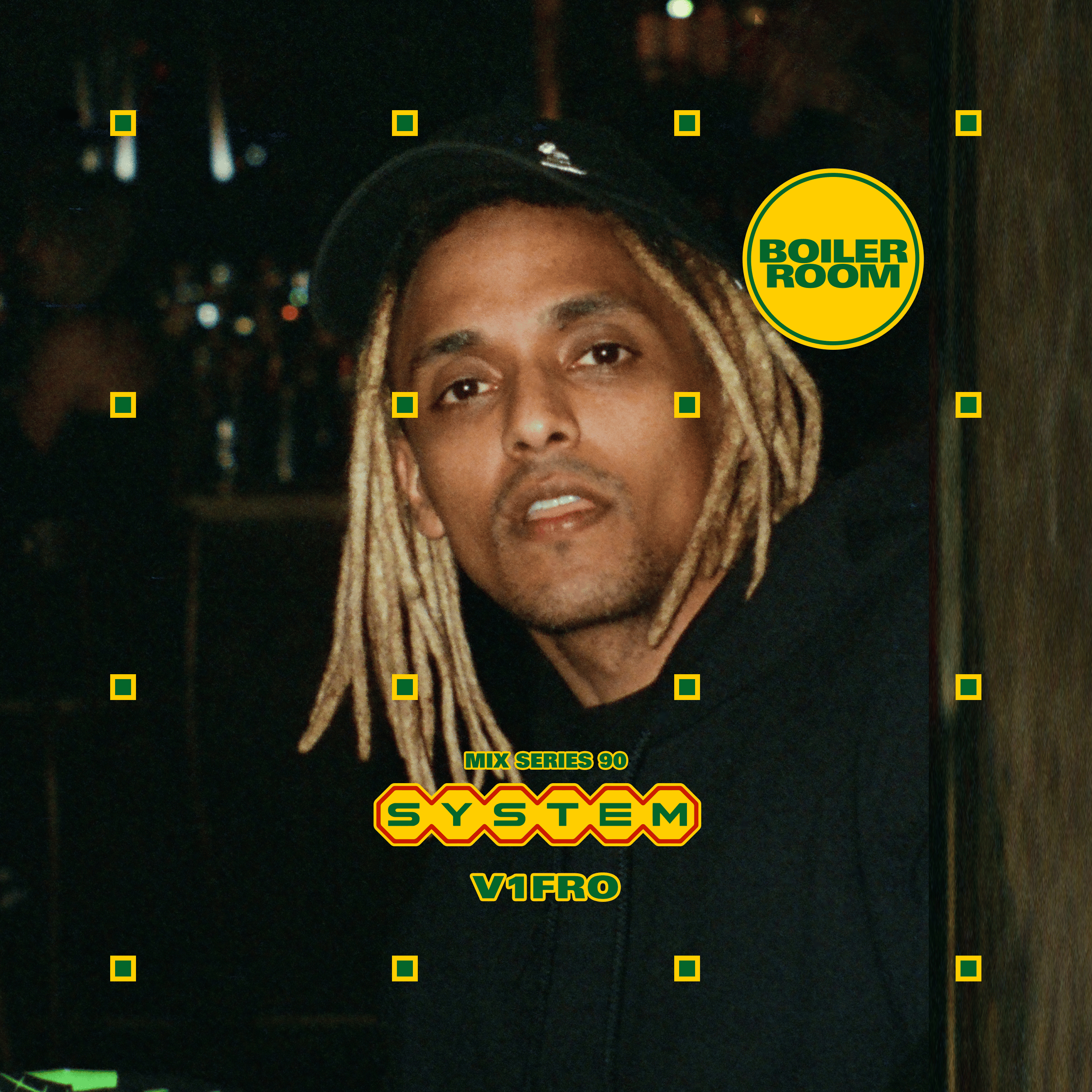 Flyer for event SYSTEM Mix 090: v1fro.