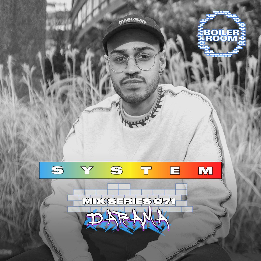 Flyer for event SYSTEM Mix 072: Darama.