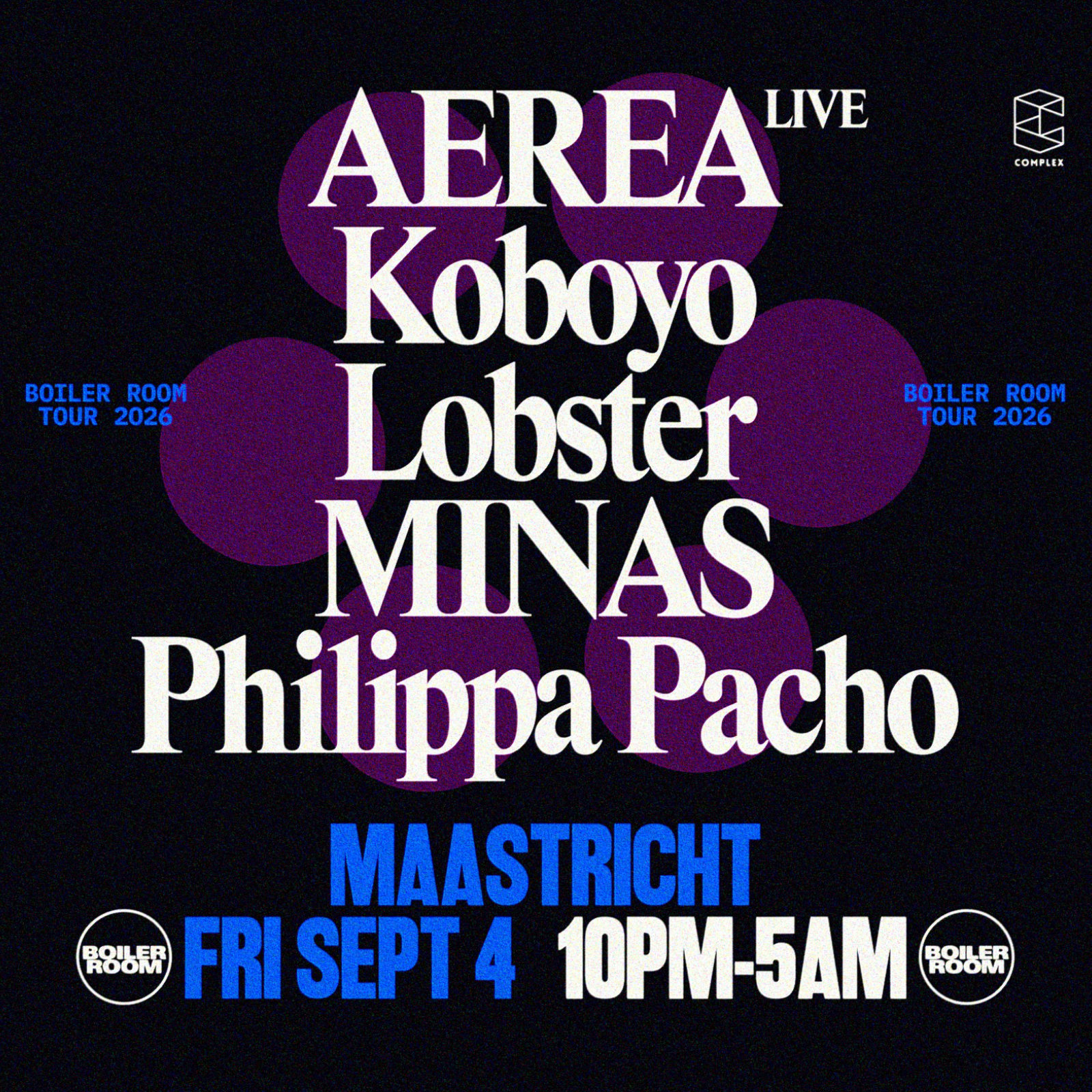 Flyer for event Maastricht | Friday.