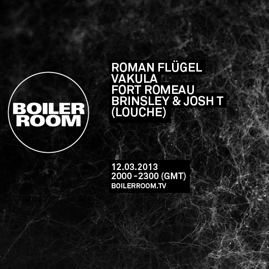 Roman Flügel, Vakula, For Romeau & Brinsley & Josh T (Louche) flyer