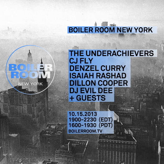 The Underachievers, CJ Fly, Denzel Curry + more flyer