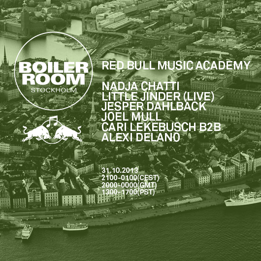 Red Bull Music Academy Stockholm flyer