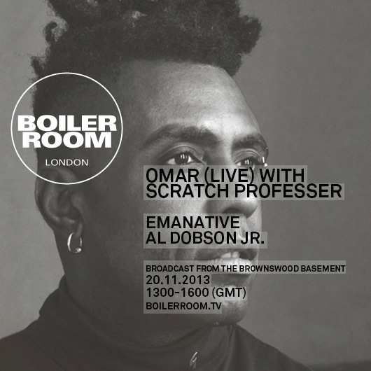 Omar (LIVE) with Scratch Professor flyer