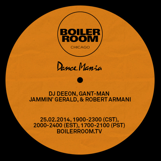 Dance Mania Boiler Room Chicago flyer