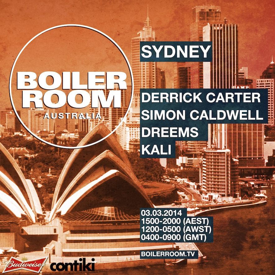 Boiler Room Australia: Sydney Day flyer