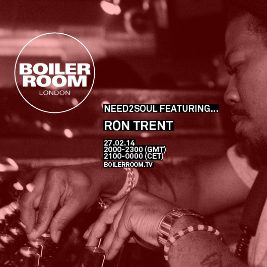 Need2Soul: Ron Trent flyer