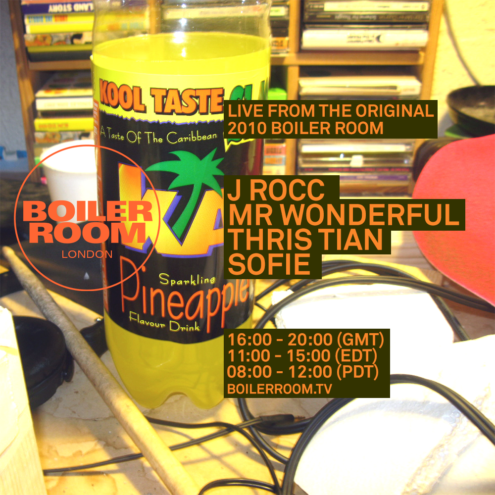 J Rocc, Mr Wonderful & Residents flyer