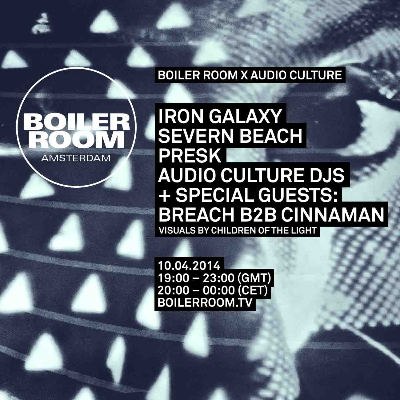 Amsterdam X Audio Culture  flyer