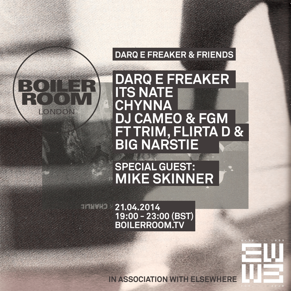 London: Darq E Freaker & Friends flyer