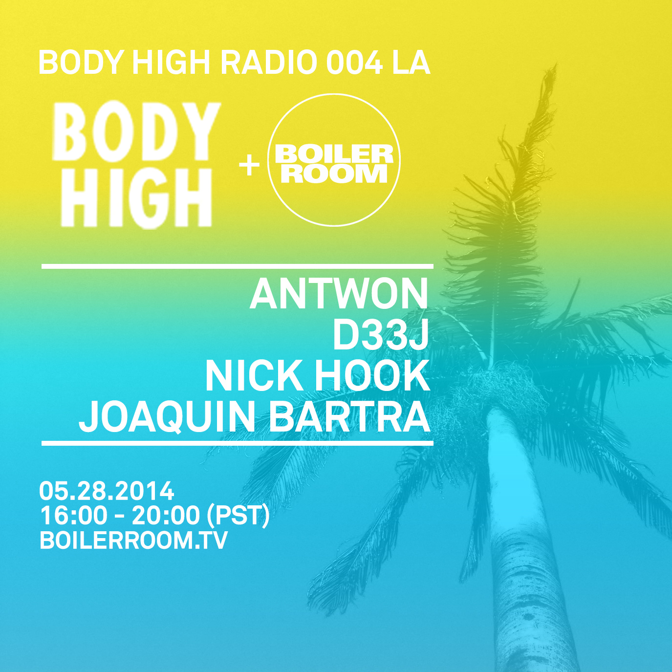 Los Angeles: Body High Radio 004 flyer