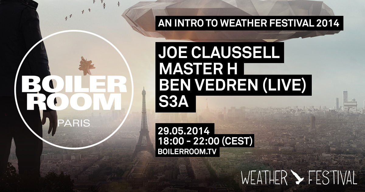 Boiler Room: An Intro To Weather Festival  flyer