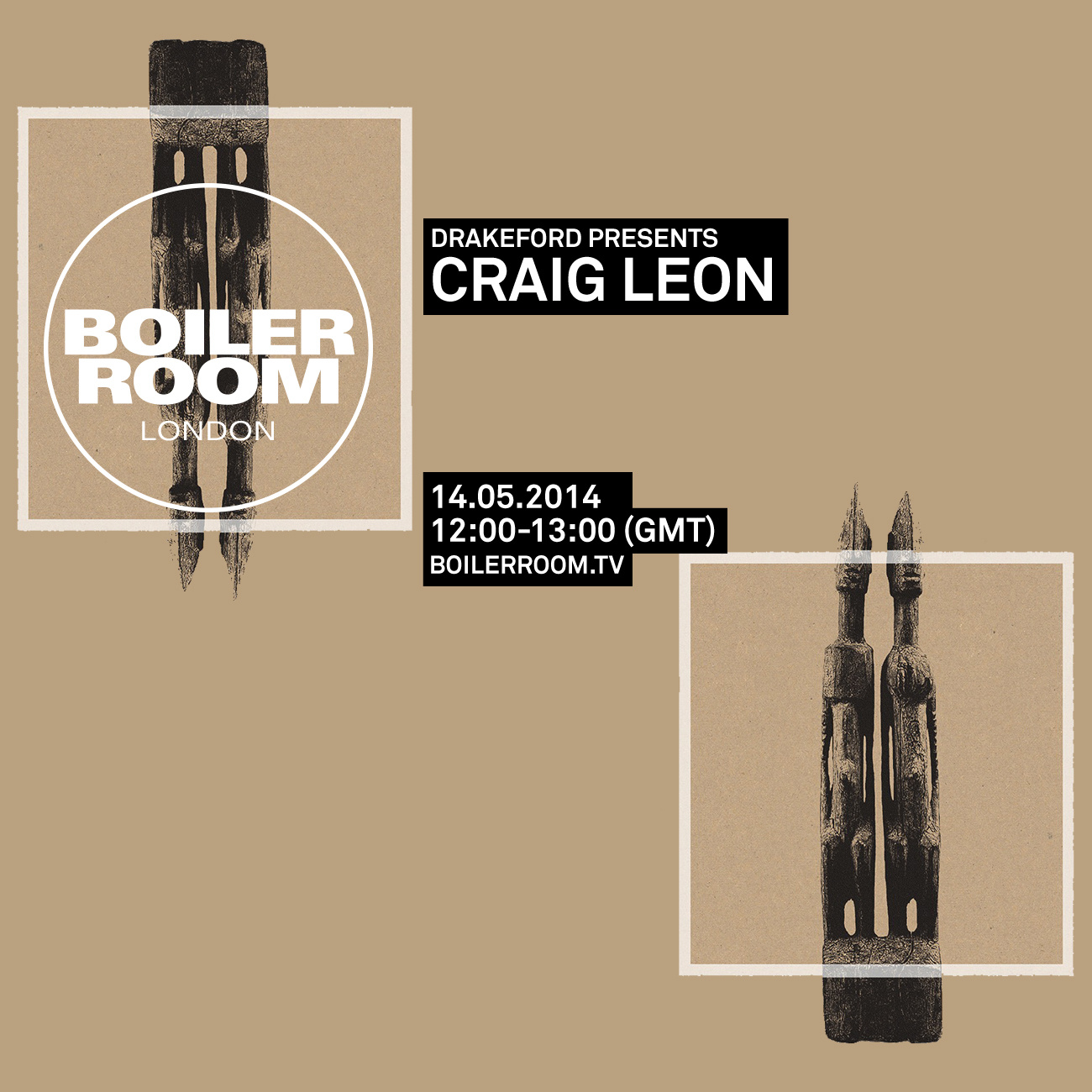 London: Drakeford Presents Craig Leon flyer