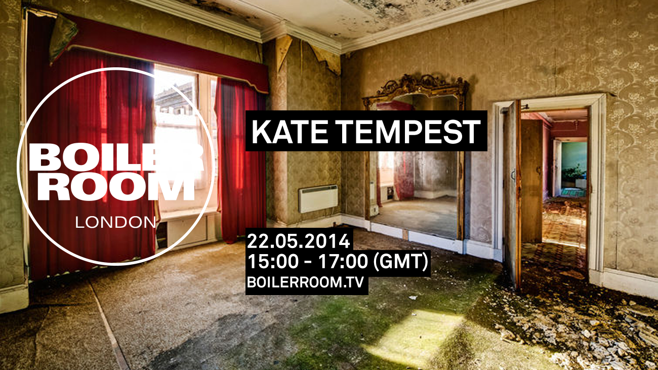 London: Kate Tempest flyer
