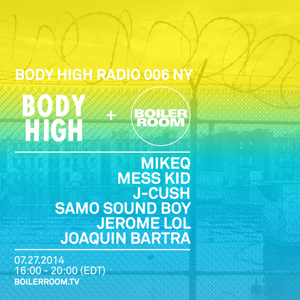 New York: Body High Radio 006 flyer
