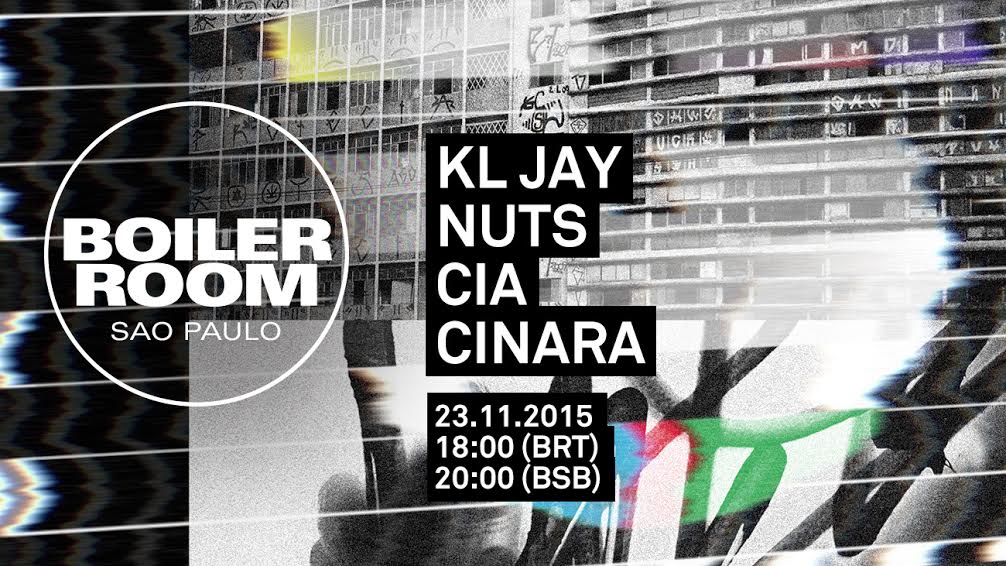 Sao Paulo: KL Jay, DJ Cia, DJ Nuts & Cinara flyer