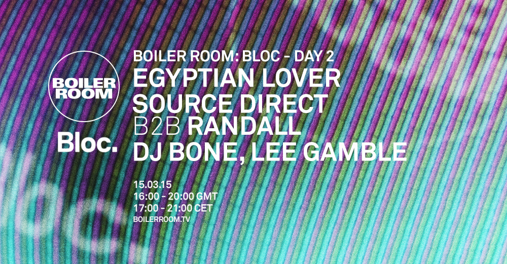 Bloc. Day Two flyer