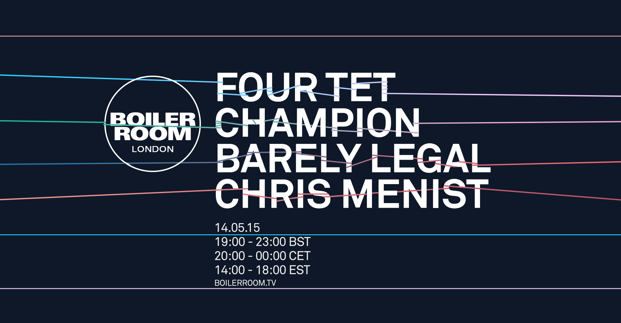 Four Tet & Friends flyer