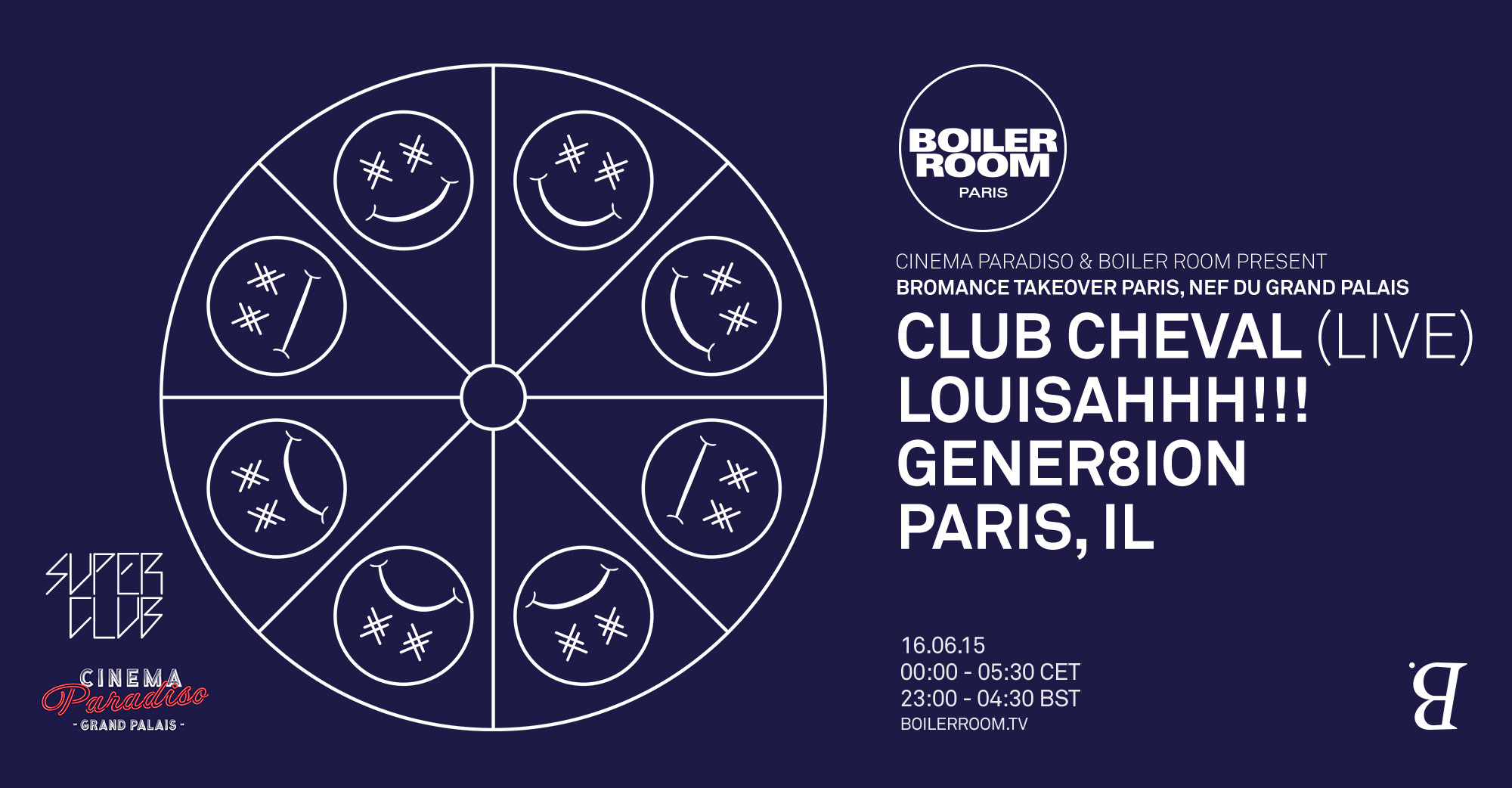 BR x Cinema Paradiso Presents: Bromance Records flyer