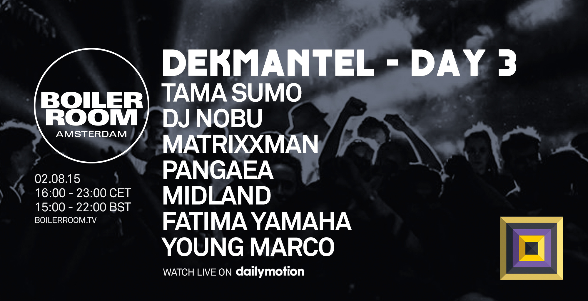Dekmantel Day Three flyer