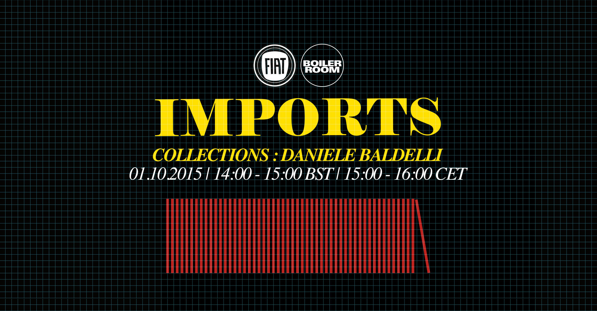 FIAT Imports – Collections: Daniele Baldelli flyer