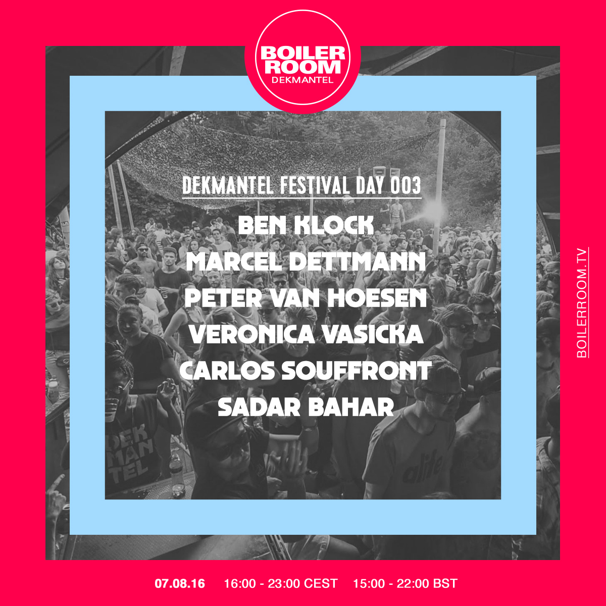 Dekmantel Day 003 flyer