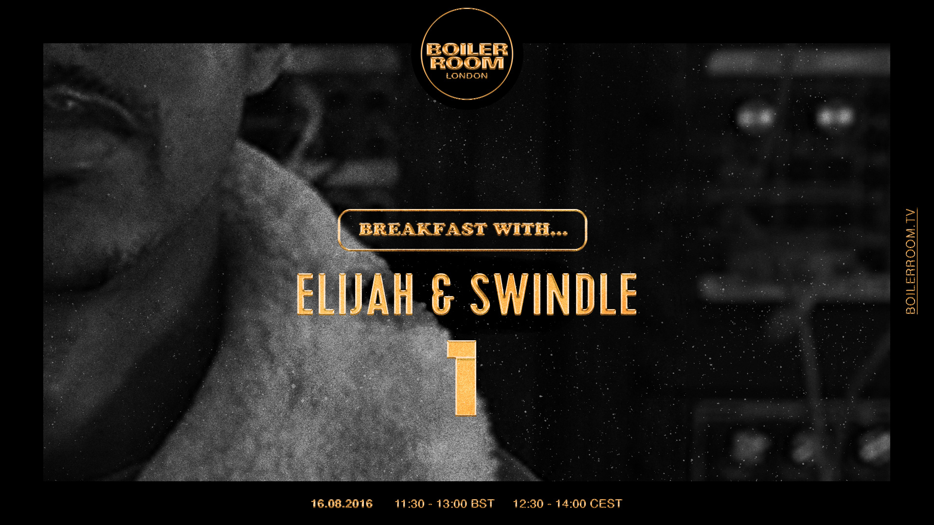 Channel 1: Breakfast with Elijah & Swindle flyer