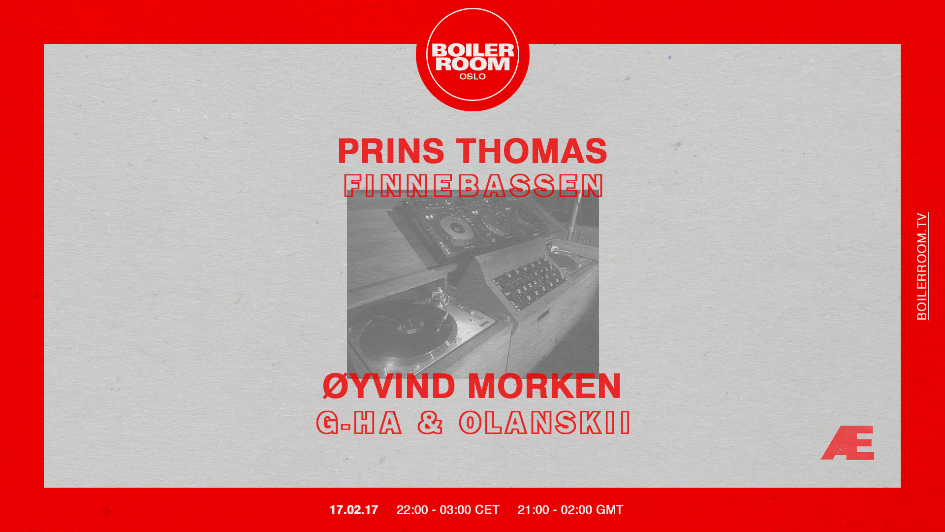 Boiler Room Oslo: Jaeger flyer