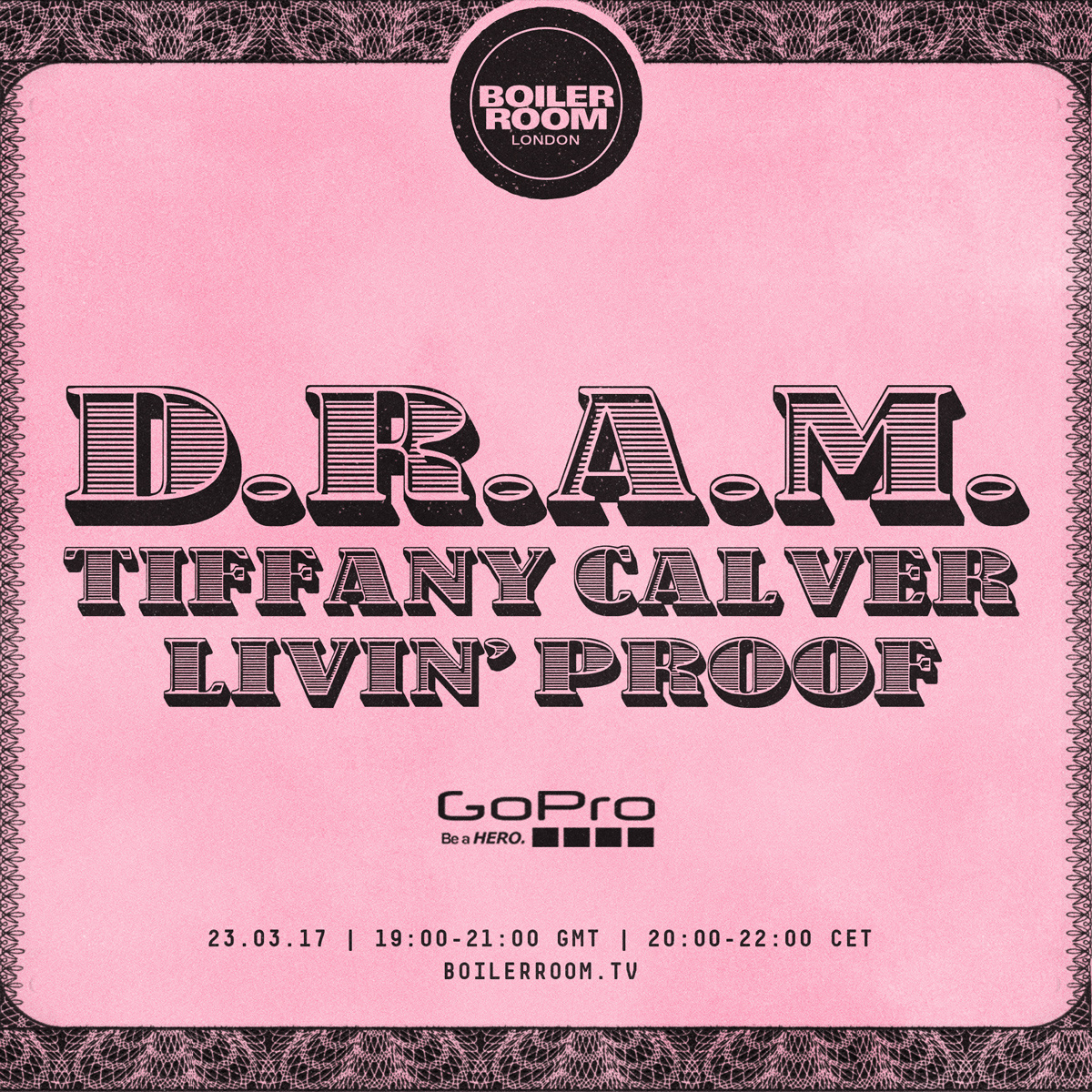 GoPro - D.R.A.M. London flyer
