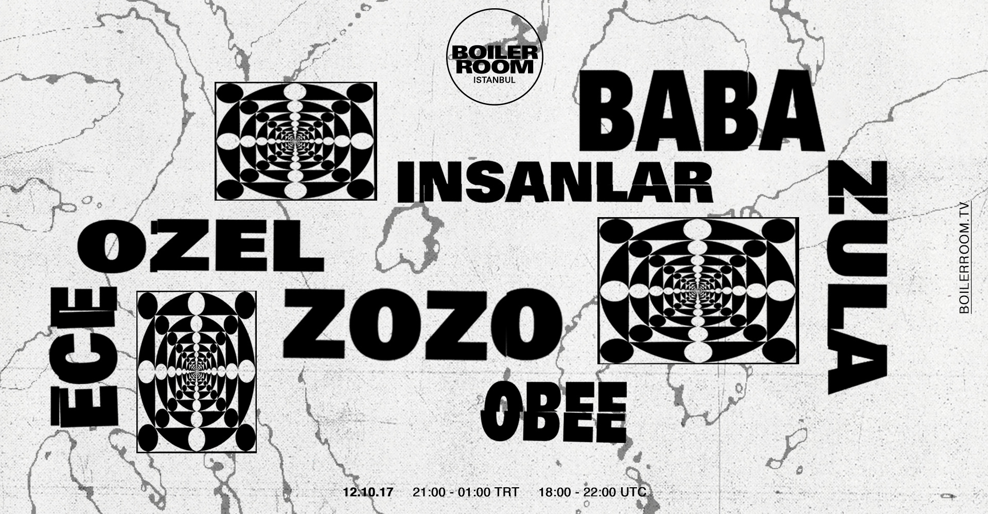Istanbul: BaBa ZuLa, Insanlar, Ece Ozel, Zozo, O.BEE flyer