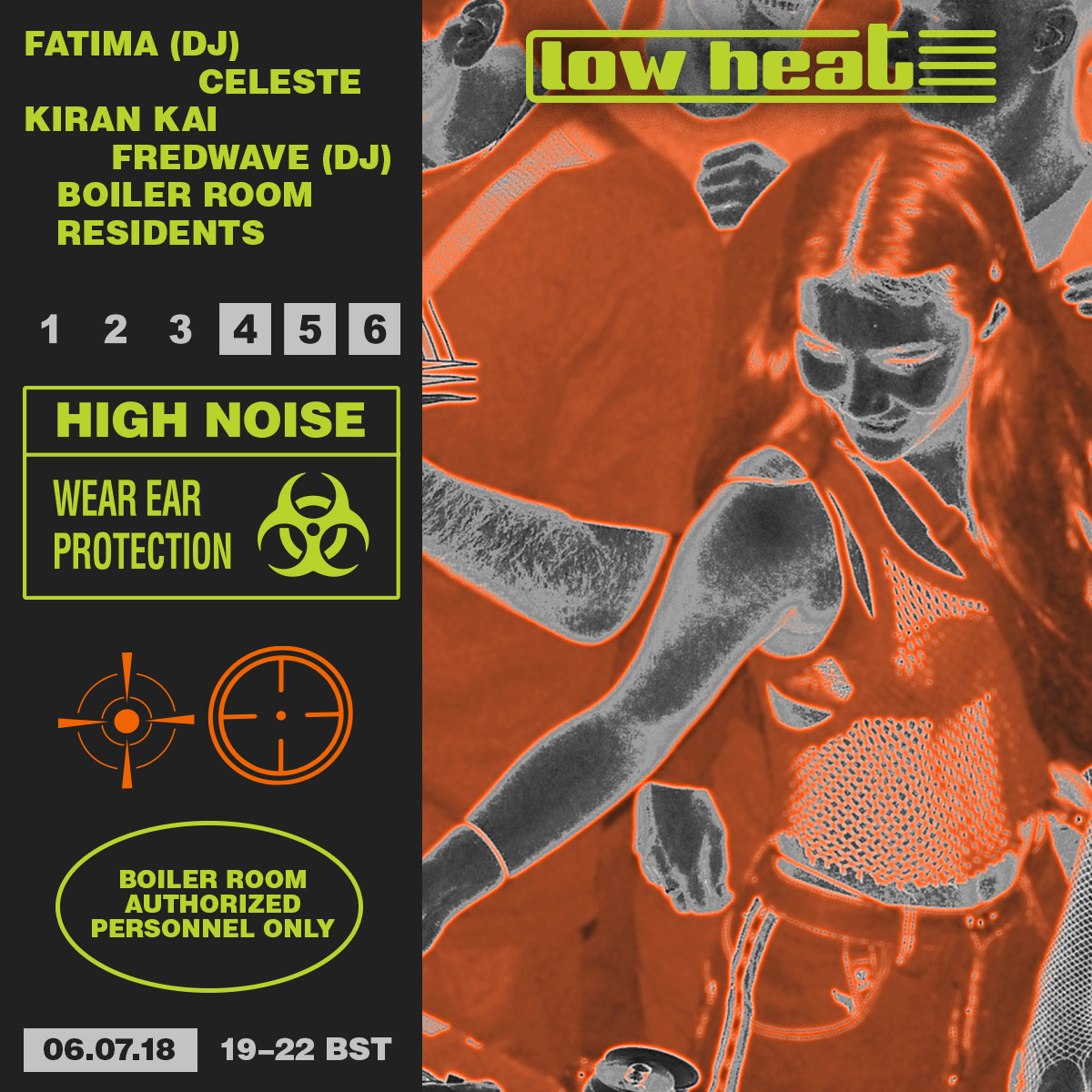 Low Heat 009 flyer