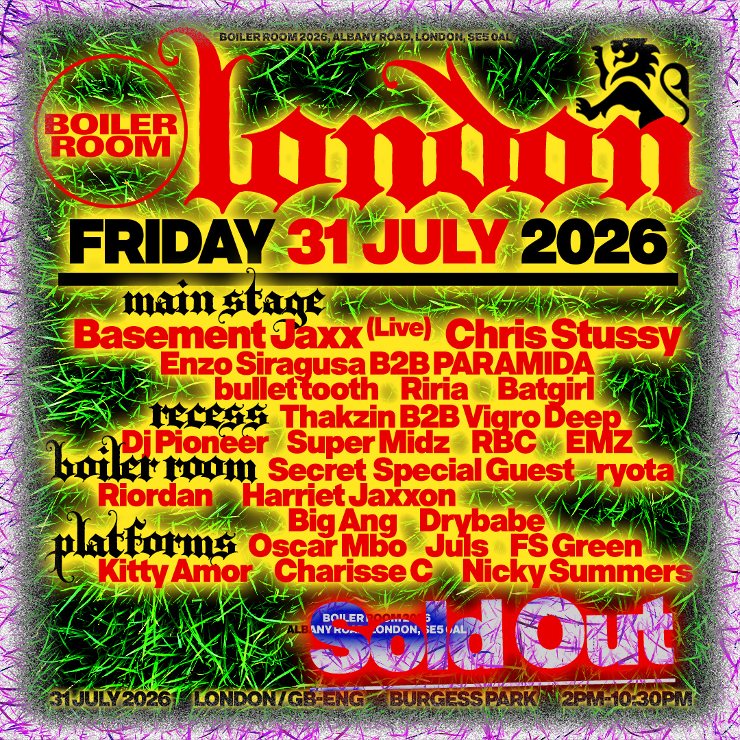 London | Friday flyer