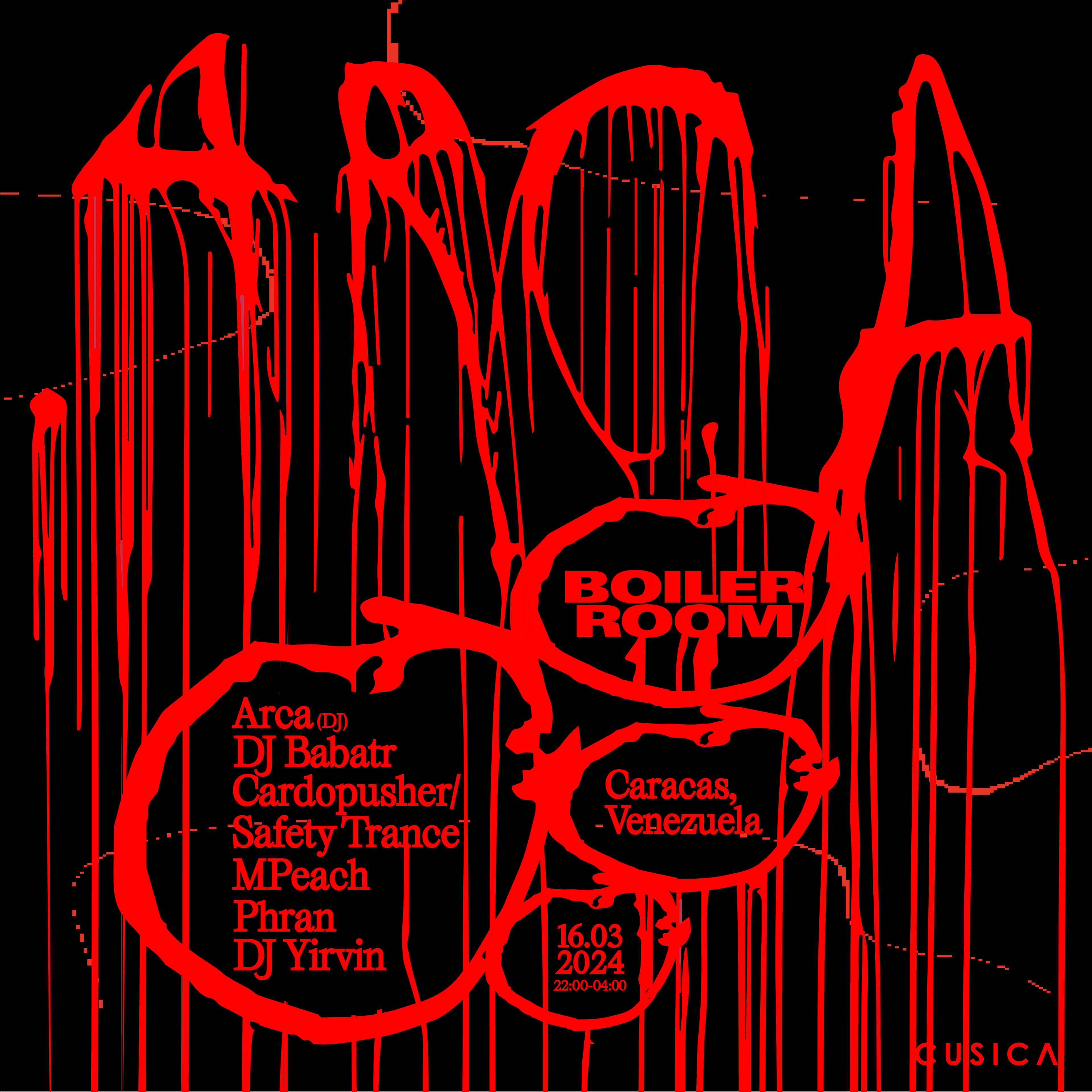 Boiler Room: Caracas flyer