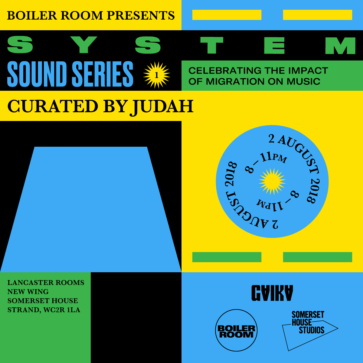 SYSTEM SOUND SERIES: JUDAH flyer