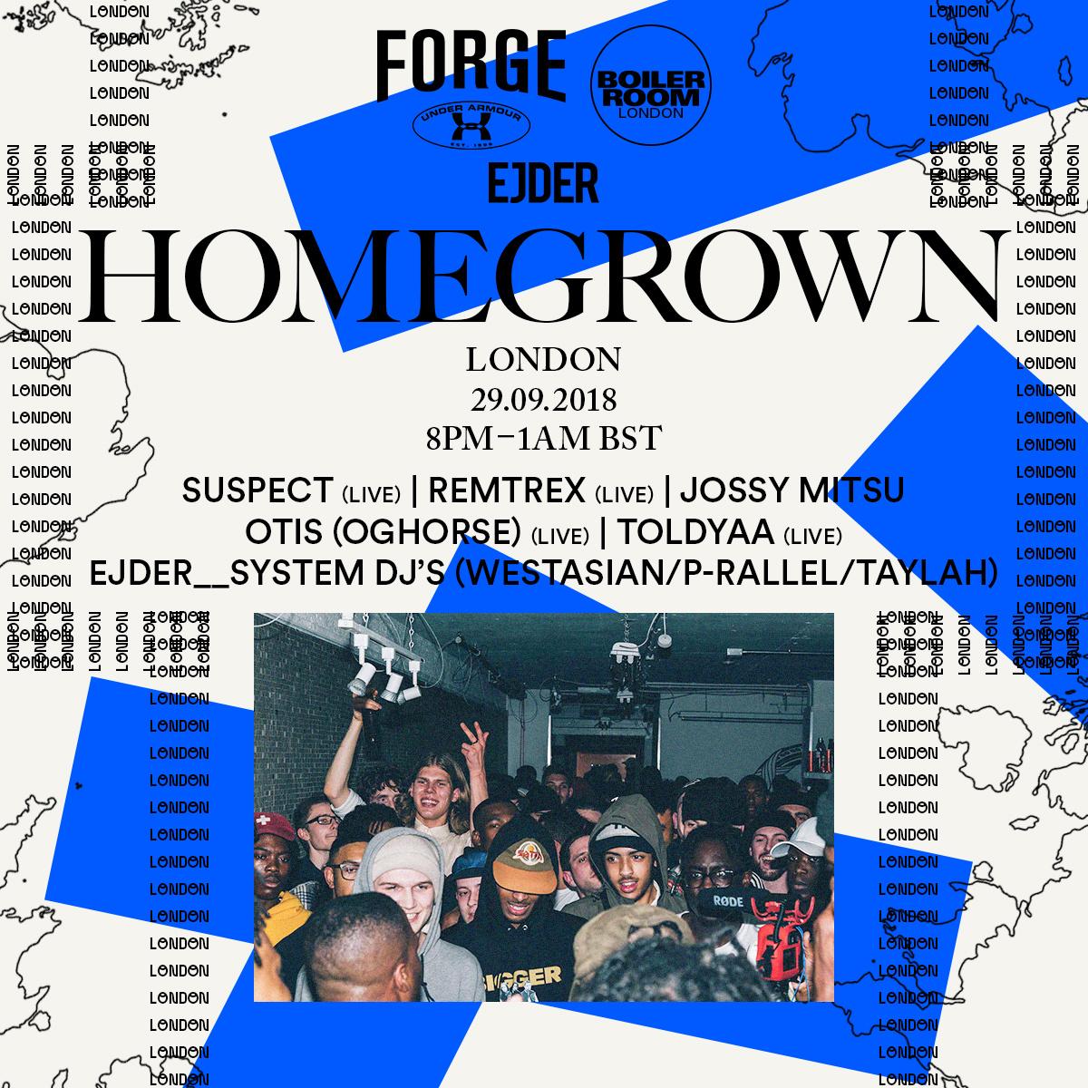 BR X UA Sportstyle London flyer
