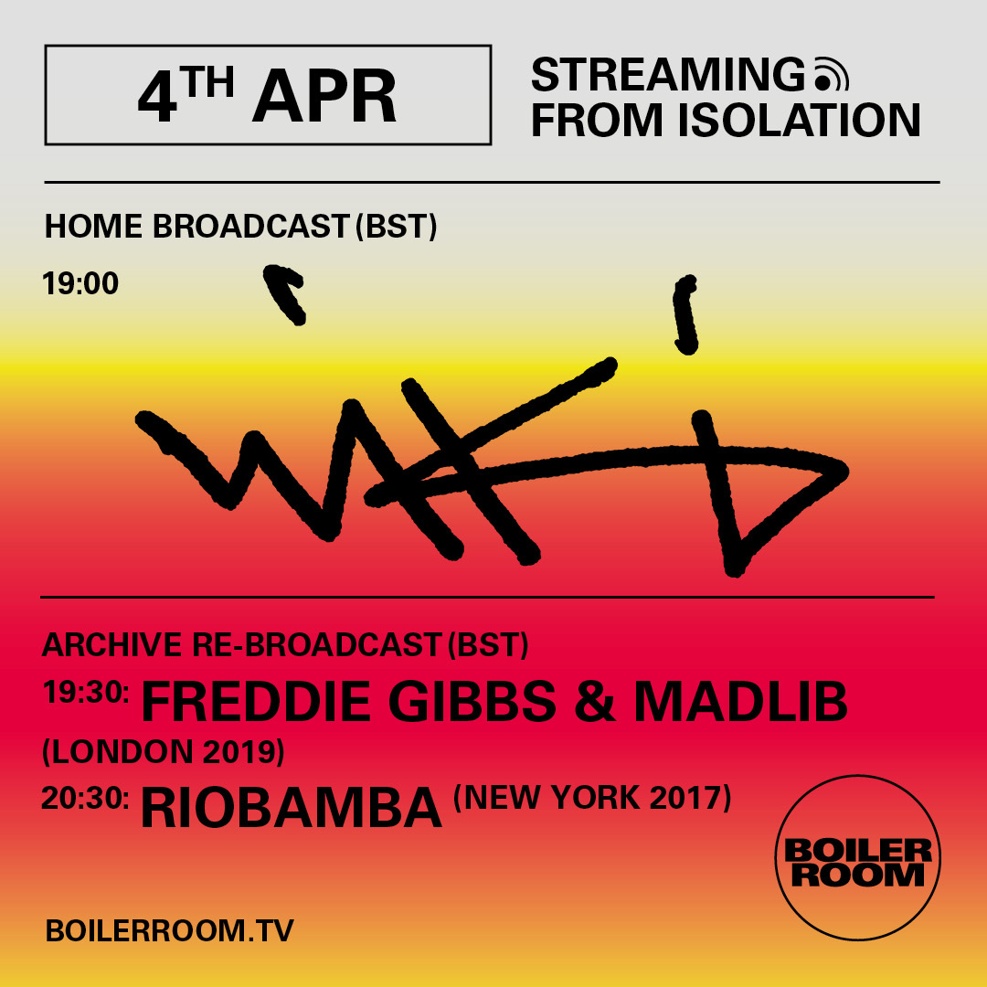 Streaming From Isolation – #10 flyer