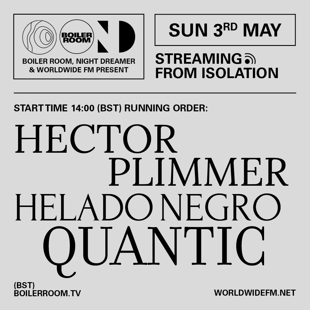Streaming From Isolation with Night Dreamer & Worldwide FM - #8 flyer